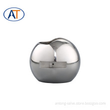 V -type sphere for control ball valve